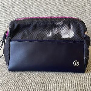 Lululemon Travel Cosmetic Case Pink & Purple